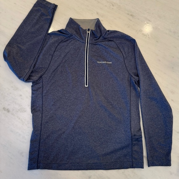 Vineyard Vines Other - Vineyard Vines Performance 1/2 Zip Pullover Men Size Small Lightweight Sweater